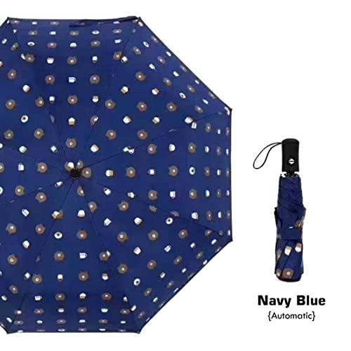 Image of KEKEMI 3 Fold Automatic Sun & Rain Umbrella for Men & Women (Pack of 2)