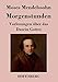 Produktbild Morgenstunden oder Vorlesungen über das Dasein Gottes