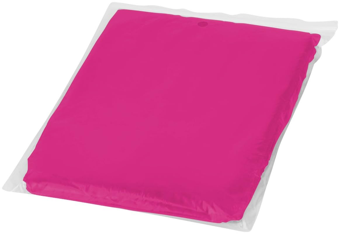 Ponchos durables - jetables - 50 pièces - Rose, kl-bleu, One size Tall