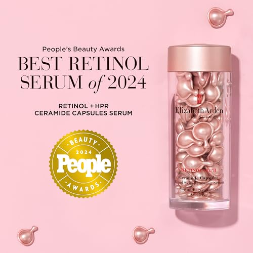 Elizabeth Arden 7268274000 Retinol + Hpr Ceramide Capsules Rapid Skin Renewing Serum 30Ct thumb #8