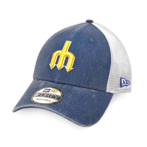 [ニューエラ] キャップ MLB COOPERSTOWN TRUCKER 9FORTY COLLECTION 帽子 OSFM 06.シアトル・マリナーズ1977 [並行輸入品]のサムネイル