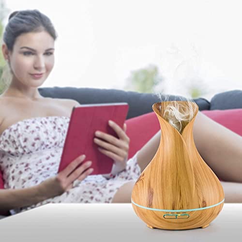 Difusor aromático eléctrico 550 ml control remoto miniatura 4
