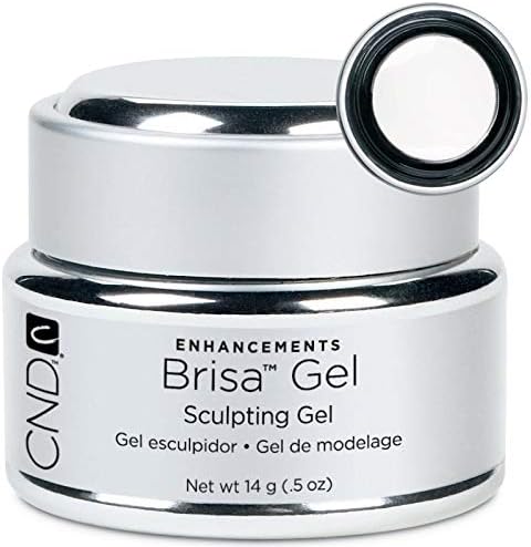 Nail Sculpting Gel Brisa Lite 0.5oz/14g - Pure White - Opaque