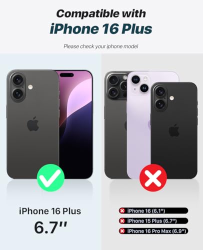 Housse cuir protection pour iPhone 16 Plus antichoc style raffiné avec rangement blindé - 2