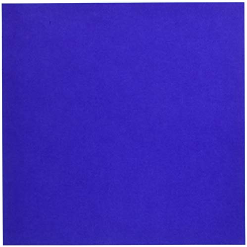 トーヨー 折り紙 片面おりがみ 単色 35cm角 こん 50枚入 076140