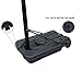 Movement God Portable Basketball Hoop & Goal Basketball System Basketball Equipment Height Adjustable 6ft-10ft with 44