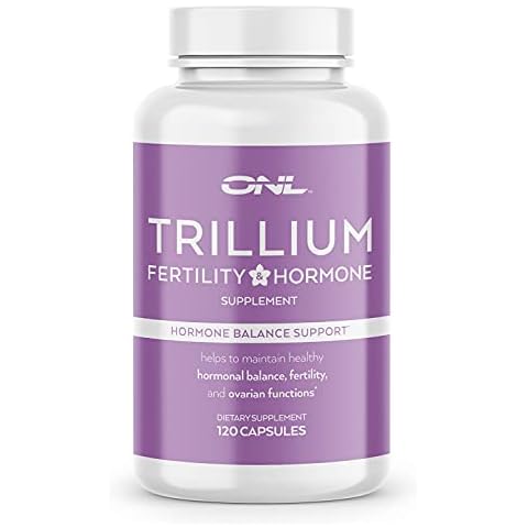 Trillium Fertility Supplements for Women, Hormone Balance Inositol Capsules, Potent Formula,120 Capsules with 2000mg Myo-Inositol Cover