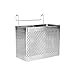 Housoutils Utensilios de cocina portabaquetas de acero inoxidable con 2 compartimentos cubiertos tendedero cesta escurridor organizador con gancho para restaurante casa