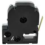 vhbw Label Tape Compatible with Epson LabelWorks LW-1000P, LW-600P, LW-500, LW-400, LW-300 Label Printer 8m x 9 mm, Black on Yellow - Image 4