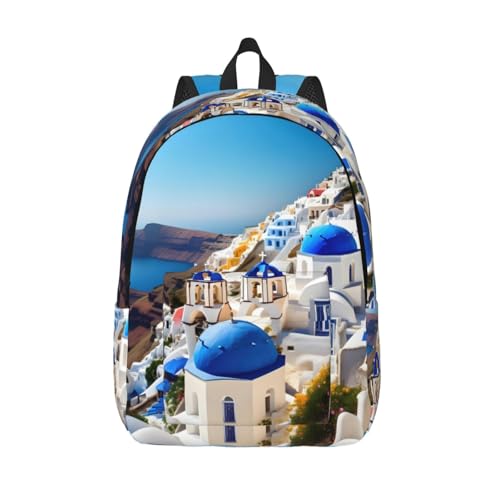 Sac à dos voyage femme Santorini avec compartiments ergonomiques