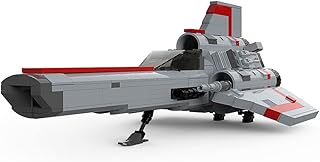 WiMiU Hero Collector Colonial Viper MK1 Building Kits,Space Wars Fighting Spaceship Building Block Toy Model,Awesome Halloween Christmas and Birthday for Kids,Adults and Fans (607 PCS)