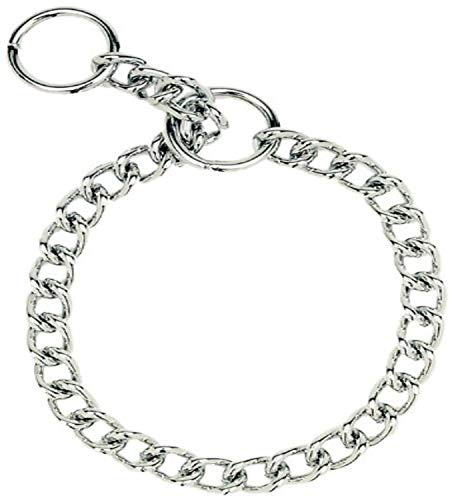 HERM SPRENGER Steel Chain Dog Collar, 4.0 mm x 22