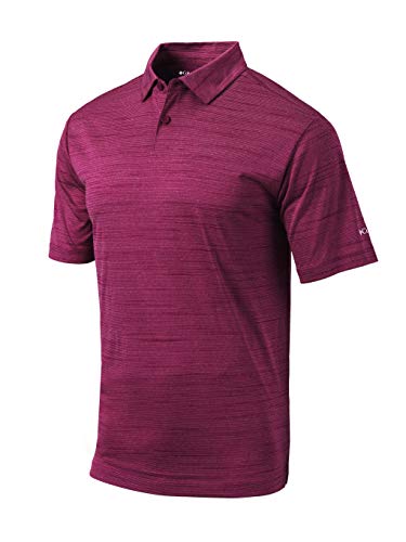 Columbia Golf Omni - Wick Set Polo (Medium, Garnet)