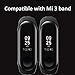 RIJER 4Pack Compatible with Xiaomi Mi Band 3 Mi 4 Bracelet, Silicon Sport Replacement Strap Wristband Accessories Colorful Compatible with Mi Band 3 Accessories