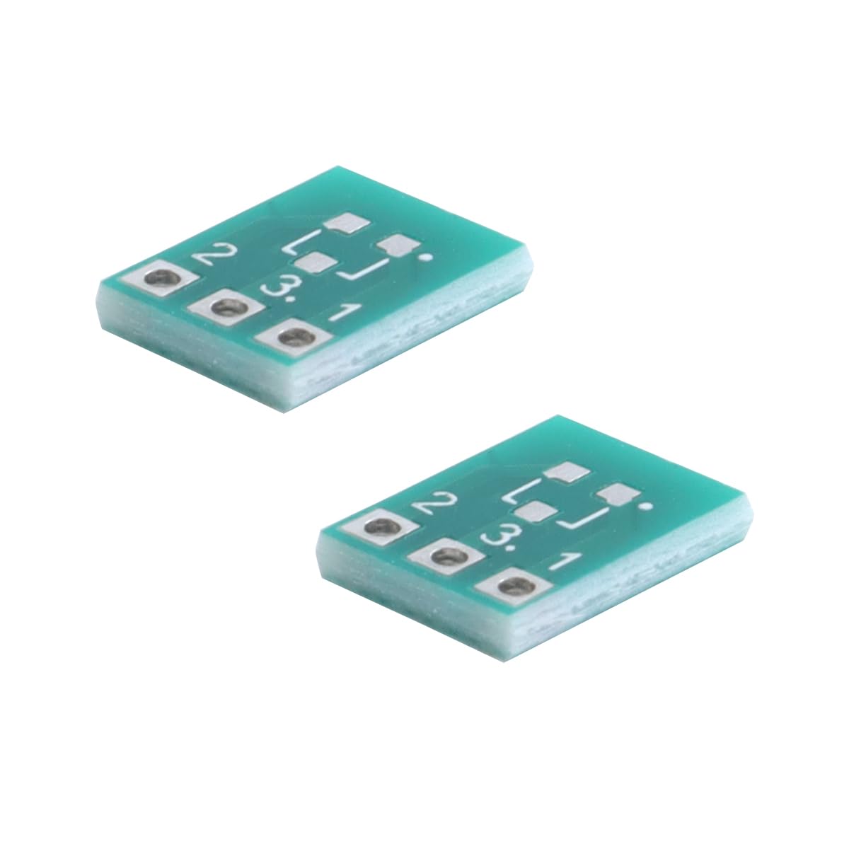 Adattatore SMD SOT23-3 a DIP SIP3 a doppia faccia da 50 pezzi, scheda PCB con presa SOT SIP IC, convertitore fai da te per prodotti elettronici