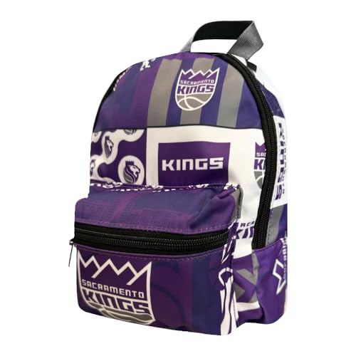 Pro Specialties Group Mochila Sacramento Kings TM1850 compacta, durável e elegante para uso diário para adultos