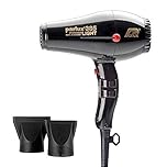 Parlux 385 Powerlight Ceramic & Ionic 2150W Hair Dryer, Black
