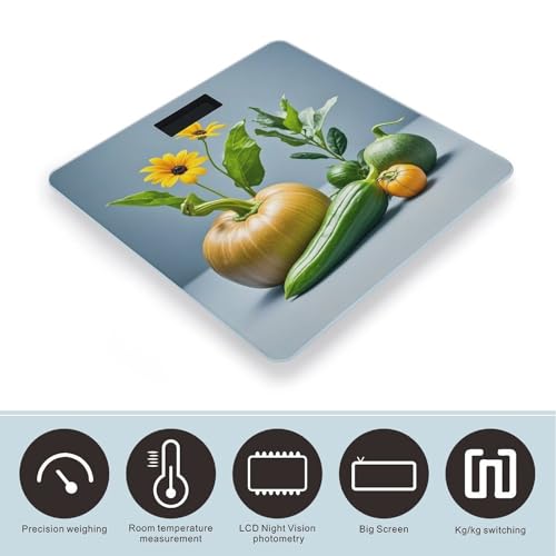 Báscula Digital de Baño Precisa con Pantalla Grande miniatura 3