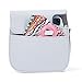 Phetium Soft PU Leather Protective Case with Shoulder and Pocket for Fujifilm Instax Mini8 8+/Mini9 Instant Camera (Smokey White)