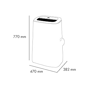 ARGO LOKI PLUS WF 13000btu/h Portable Air Conditioner with Heat Pump and Built-in WiFi R290 White ARGO LOKI PLUS WF 13000btu/h Portable Air Conditioner with Heat Pump and Built-in WiFi R290 White
