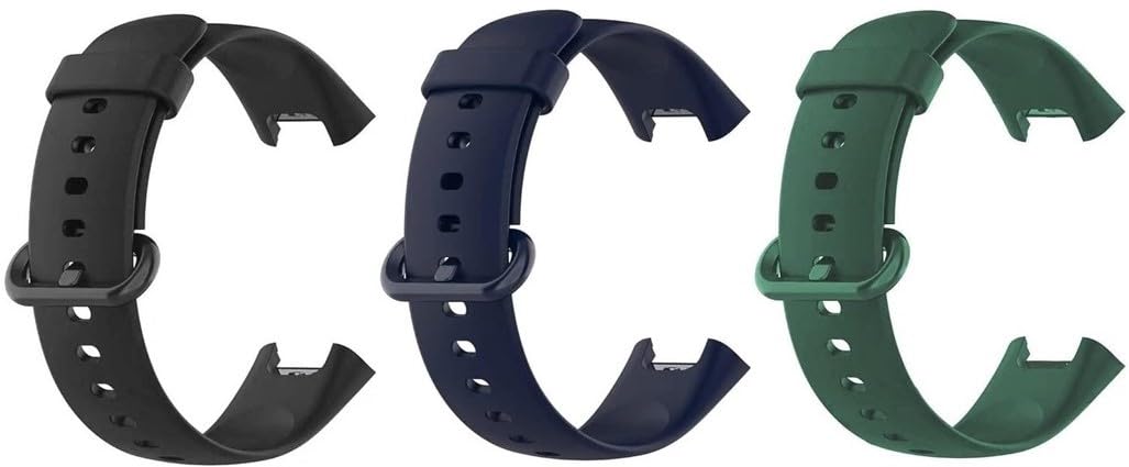 techmount soft silicone wristband smartwatch strap compatible only for redmi watch 2 lite/redmi gps watch only