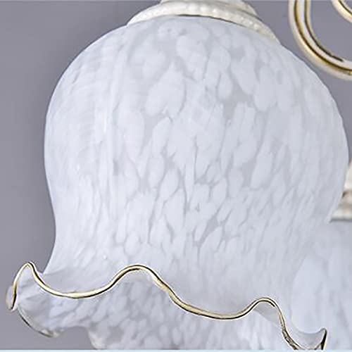 Plafond Light E27 suspension verre luminaire suspendu de style rustique - 7