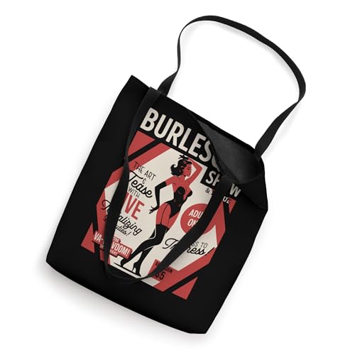 Bolso Tote Burlesque Show Sexy Goth Pin Up Girl miniatura 2
