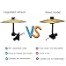 Car Cymbal Air Vent Symbol Drum Crash for Dash