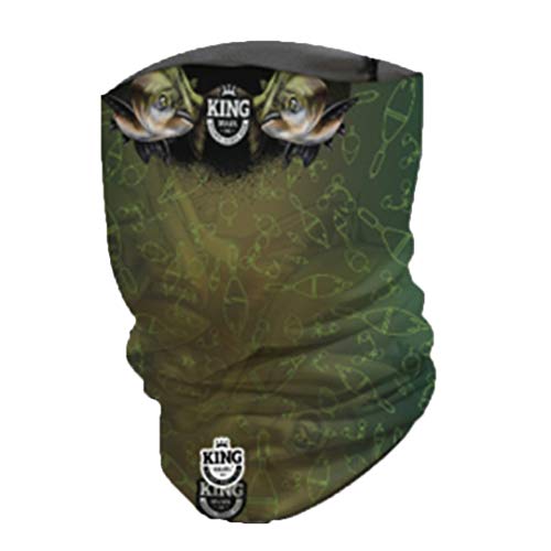Bandana Mascara Pesca King com Proteção Solar UV 02 Tambaqui