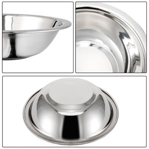 Bols en acier inoxydable empilables pour ranger et préparer vos repas - 4