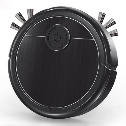 Robot vacuums 3-in-1，Robot vacuums and mop1000Pa Suction 60 Minutes Runtime: efficient, Quiet, Ideal for Spotless Home Cleaning (Black S1)