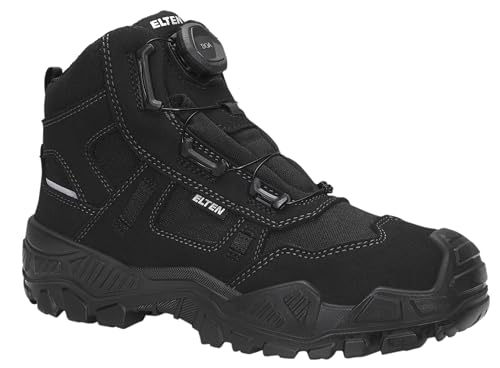 ELTEN MIKE BOA black Mid ESD S3S, Sicherheitsschuhe für Herren, leicht,...