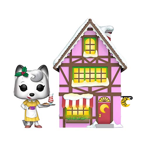 Funko Alice Cranberry With Crescent Moon Diner Lights Up! Peppermint Lane Christmas Town Limited Edition