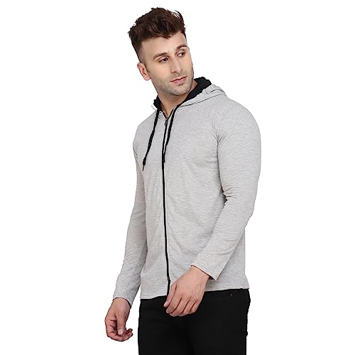 Image of Geum Men's Hooded Neck Full Sleeves T-Shirt