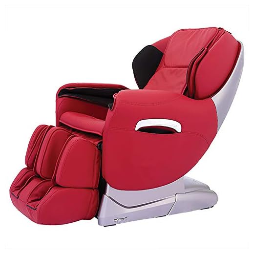 Robotouch Maxima Luxury Ultimate Full Body Zero Gravity Massage Chair (Rose Red)