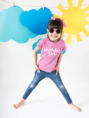Image of Birthday Girl Shirt Outfit Year Old Kids for Toddler 1st 2nd 3rd 4th 5th 6th 7th