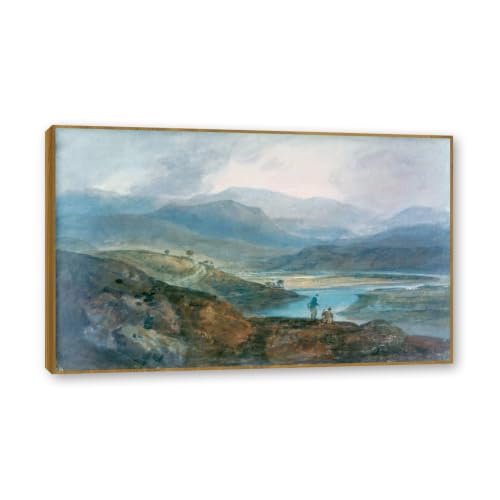 Romantisme anglais J.M.W. Turner 30x48cm pour réveiller l'âme artistique de votre maison