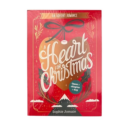 Fancyes Calendário do Advento 2026 em formato brochura, com romances natalinos, presentes, artigos para festas e histórias de Natal. Um Coração para o Natal