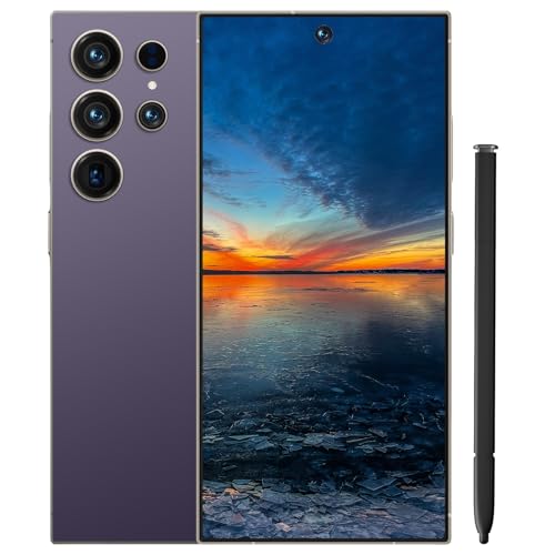 S25 Ultra Unlocked Phone 5G, 8GB+256GB Android 14 Cell Phone, 7000mAh Battery Smartphone with Fast Charging, 8GB+256GB Snapdragon 8 Gen 3 Mobile Phone, 6.99