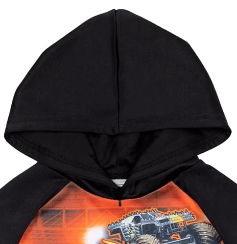 Image of Monster Jam Boys' Fleece Pullover Hoodie Toddler to Big Kid
