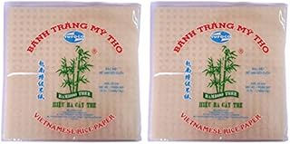 Bamboo Tree Rice Paper (22 CM - Square) - 340g (Pack of 2)