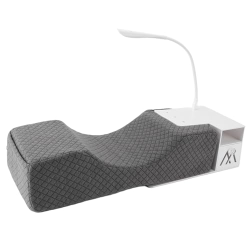 Oreiller mousse à mémoire de forme ergonomique Pilipane maintenant la tête droite pendant la pose