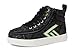 BILLY Footwear Unisex CS High Top (Little Kid/Big Kid), Wicked Black Glitz, 7 Medium