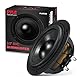 Pyle 8,9 cm (3,5 Zoll) Auto-Audio-Lautsprecher – Single-Spulen-Subwoofer mit Gummirand – PLMG35