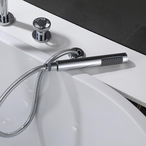 Bouchon de douche gris LWX à 5 trous pour bonde baignoire - 6