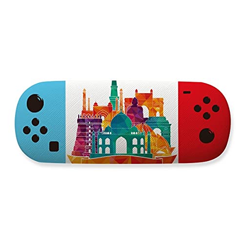 Étui de rangement pour lunettes de jeu sur bureau gamer moderne