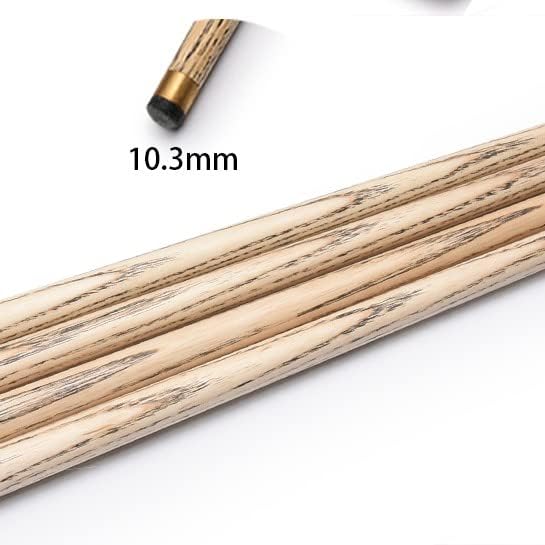 Pool Cue Stick Billiard Pool Cue 10.3mm tip 3/4 hinged handmade maple billiard cue with extension rod and extension accessories, easy to carry, the best gift for billiard lovers LIOYUHGTFY 0408(Color: