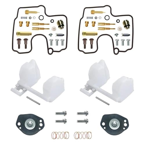 Kit réparation carburateur Suzuki SV 650 contre les trous d'accélération avec joints et flotteur