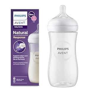 Philips Avent Biberon Natural Response - Biberon da 330 ml, senza BPA, per neonati da 3 mesi in su (modello SCY906/01)