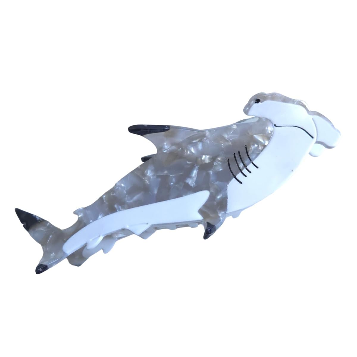 Amazon.com : Novelty Hammerhead Shark Hair Clip,Acetate Claw 